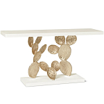 Консоль прямоугольная белая с основанием в виде кактуса Cactus варинант исполнения - 1 | Loft Concept в Ростове-на-Дону