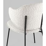 Стул Bellamy букле светло-серый варинант исполнения - 3 | Loft Concept в Ростове-на-Дону