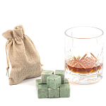 Камни для охлаждения виски из натурального камня жадеит Natural Stone Cube варинант исполнения - 5 | Loft Concept в Ростове-на-Дону