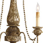 Бра состаренное с нитями из бусин Aged Silhouette варинант исполнения - 1 | Loft Concept в Ростове-на-Дону