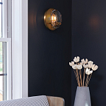 Бра округлой формы с многогранным стеклянным плафоном Hinkley варинант исполнения - 11 | Loft Concept в Ростове-на-Дону