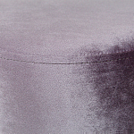 Пуф фиолетовый велюр на золотом металлическом основании Golden Belt варинант исполнения - 4 | Loft Concept в Ростове-на-Дону