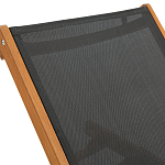 Шезлонг из текстиля и эвкалипта Power of Nature варинант исполнения - 5 | Loft Concept в Ростове-на-Дону