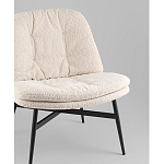 Кресло лаунж Tail молочный варинант исполнения - 2 | Loft Concept в Ростове-на-Дону