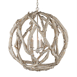 Люстра круглая в виде веток деревьев Natural Driftwood варинант исполнения - 1 | Loft Concept в Ростове-на-Дону