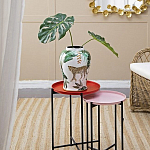 Ваза из фарфора с ручной росписью Leopard Collection  варинант исполнения - 6 | Loft Concept в Ростове-на-Дону