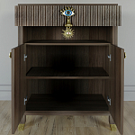 Комод Elsa Dreams Walnut Двухстворчатый  варинант исполнения - 5 | Loft Concept в Ростове-на-Дону