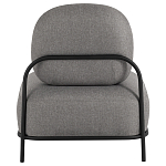 Кресло в серой рогожке  COLOR BLOCK варинант исполнения - 4 | Loft Concept в Ростове-на-Дону