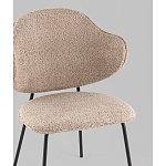 Стул Bellamy букле кофейный варинант исполнения - 2 | Loft Concept в Ростове-на-Дону