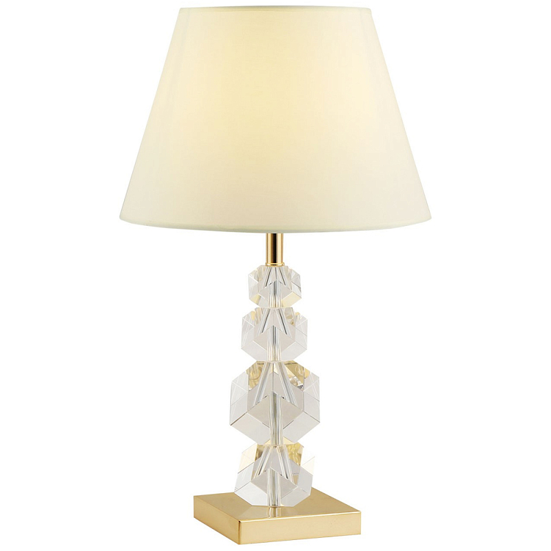         Neri Crystal Cubes Gold Table Lamp     -- | Loft Concept 