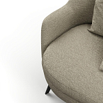 Мебельная ткань Шенилл Wangi серый цвет N 1166 варинант исполнения - 5 | Loft Concept в Ростове-на-Дону