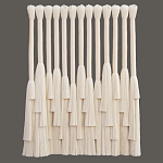 Декор на стену Белые Кисти Wall decor White Tassels варинант исполнения - 3 | Loft Concept в Ростове-на-Дону