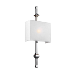 Бра с прямоугольным тканевым абажуром белого цвета Feiss варинант исполнения - 1 | Loft Concept в Ростове-на-Дону