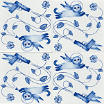 Плитка с узором Пистолеты варинант исполнения - 2 | Loft Concept в Ростове-на-Дону