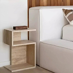 Дизайнерский журнальный стол фигурный с полками Gulip варинант исполнения - 2 | Loft Concept в Ростове-на-Дону