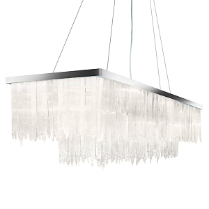 Люстра LAMP SELENITE RECT chromium 130