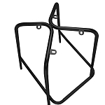 Барный стул со спинкой и подлокотниками на 4-х металлических ножках Douglas Rhombus Серый Велюр варинант исполнения - 6 | Loft Concept в Ростове-на-Дону