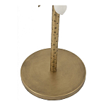 Столик золотистый с цветочной композицией на основании Forest Fairy Tale варинант исполнения - 5 | Loft Concept в Ростове-на-Дону