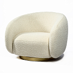 Кресло Bear Белое букле варинант исполнения - 1 | Loft Concept в Ростове-на-Дону