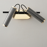 Бра с двумя цилиндрическими плафонами на магнитном креплении Bronze Concert варинант исполнения - 3 | Loft Concept в Ростове-на-Дону