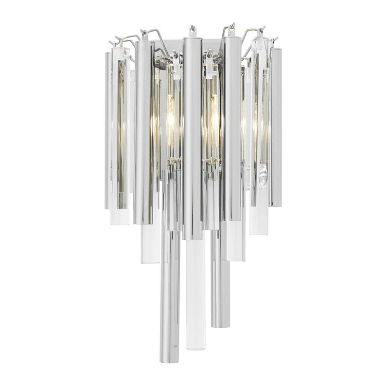  Wall Lamp Gigi Nickel   (Transparent)  -- | Loft Concept 