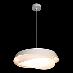 Подвесной светильник круглый белого цвета из металла Vita Cuna варинант исполнения - 4 | Loft Concept в Ростове-на-Дону