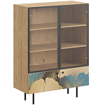 Витрина с изображением на дверцах Elise Cupboard варинант исполнения - 13 | Loft Concept в Ростове-на-Дону