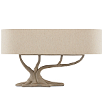 Настольная лампа с корпусом в виде дерева Gray Concrete Trunk варинант исполнения - 4 | Loft Concept в Ростове-на-Дону