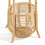 Напольная вешалка с корзиной из ротанга Trina Wicker Floor Hanger варинант исполнения - 5 | Loft Concept в Ростове-на-Дону