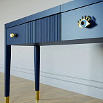 Туалетный стол - Трельяж Elsa Dreams Blue 120 см варинант исполнения - 3 | Loft Concept в Ростове-на-Дону