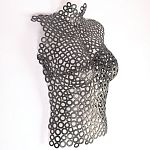 Аксессуар на стену из металла Female Torso Metal Wall Accessory варинант исполнения - 2 | Loft Concept в Ростове-на-Дону