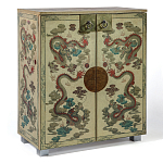 Комод в стиле шинузари с росписью Chinese Eastern Dragon варинант исполнения - 4 | Loft Concept в Ростове-на-Дону