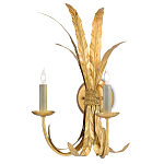 Бра с каркасом в виде пучка золотых перьев Bunch of Feathers варинант исполнения - 2 | Loft Concept в Ростове-на-Дону