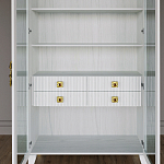 Дизайнерский шкаф витрина Elsa Dreams White с 4-мя ящиками варинант исполнения - 6 | Loft Concept в Ростове-на-Дону