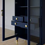 Дизайнерский шкаф витрина Elsa Dreams Blue с 4-мя ящиками варинант исполнения - 8 | Loft Concept в Ростове-на-Дону