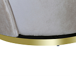 Кресло вращающееся велюровое кремовое Rotation варинант исполнения - 3 | Loft Concept в Ростове-на-Дону