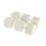 Камни для охлаждения виски из белого мрамора Natural Stone Cube варинант исполнения - 3 | Loft Concept в Ростове-на-Дону