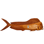 Статуэтка деревянная в виде рыбы Fish of the World варинант исполнения - 3 | Loft Concept в Ростове-на-Дону