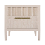 Прикроватная Тумбочка Primo с двумя ящиками Светлый дуб варинант исполнения - 7 | Loft Concept в Ростове-на-Дону