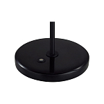 Настольная лампа черного цвета с круглым основанием и длинным прямым плафоном Trumpet tube варинант исполнения - 3 | Loft Concept в Ростове-на-Дону