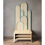 Вешалка «Байома» варинант исполнения - 1 | Loft Concept в Ростове-на-Дону