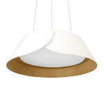 Подвесной светильник круглый с контрастной внутренней отделкой Assol Сup варинант исполнения - 9 | Loft Concept в Ростове-на-Дону