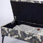 Банкетка с принтом из журавлей Crane варинант исполнения - 5 | Loft Concept в Ростове-на-Дону