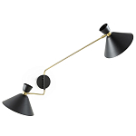 Бра с 2-мя поворотными плафонами Davy Duo Wall Lamp варинант исполнения - 7 | Loft Concept в Ростове-на-Дону