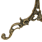 Стол бронзовый круглый с мраморной столешницей Coffee De Bronze варинант исполнения - 2 | Loft Concept в Ростове-на-Дону