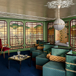 Обои ручная роспись The Plain of Musashi Original colourway on painted Xuan paper with gold ombre варинант исполнения - 1 | Loft Concept в Ростове-на-Дону