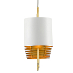 Люстра прямоугольная с белыми цилиндрическими абажурами White Ribbon варинант исполнения - 1 | Loft Concept в Ростове-на-Дону