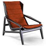 Дизайнерское кресло с подлокотниками из массива дерева Gio Ponti D.156.3 Armchair варинант исполнения - 1 | Loft Concept в Ростове-на-Дону