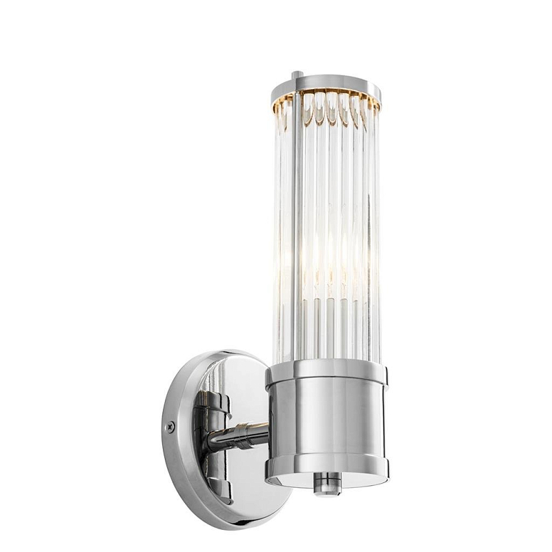  Wall Lamp Claridges Single Nickel     -- | Loft Concept 