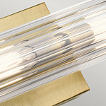 Бра горизонтальное с рифленым стеклянным плафоном Kichler варинант исполнения - 3 | Loft Concept в Ростове-на-Дону